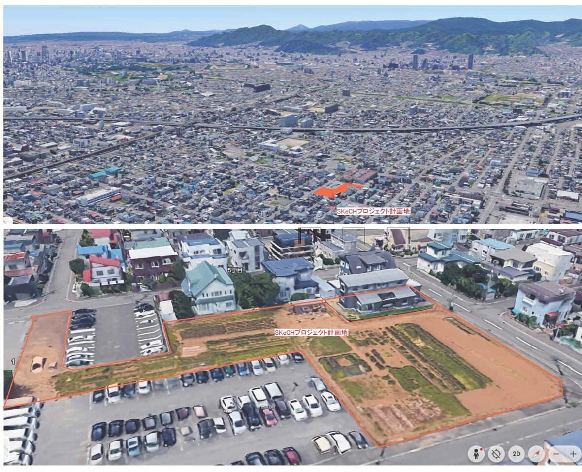 SKeCHプロジェクトの地域